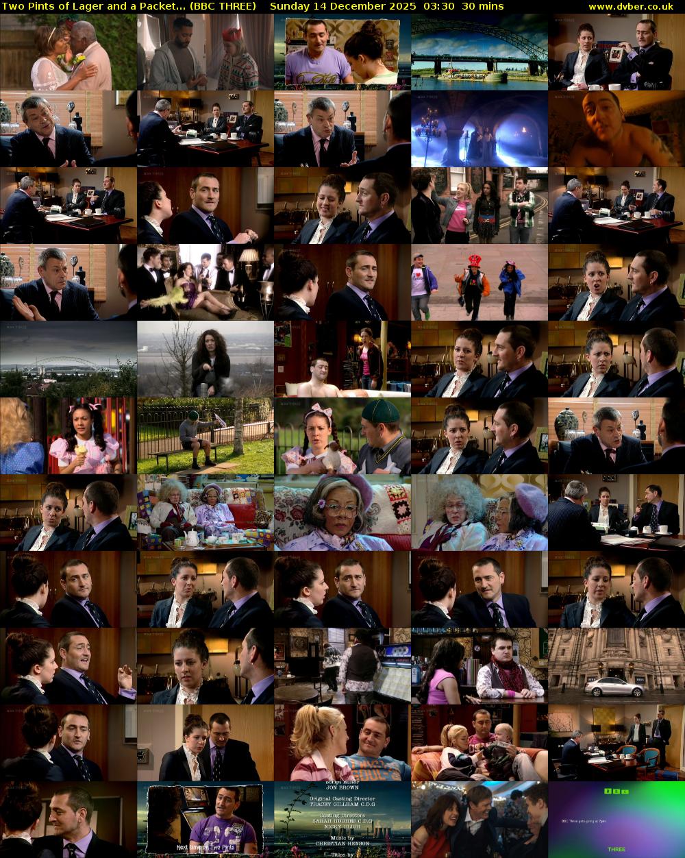 Two Pints of Lager and a Packet... (BBC THREE) Sunday 14 December 2025 03:30 - 04:00
