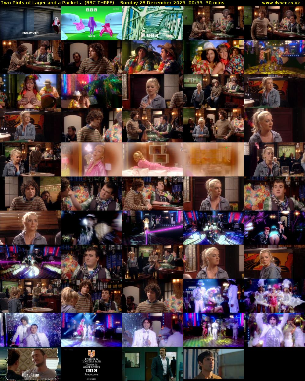 Two Pints of Lager and a Packet... (BBC THREE) Sunday 28 December 2025 00:55 - 01:25