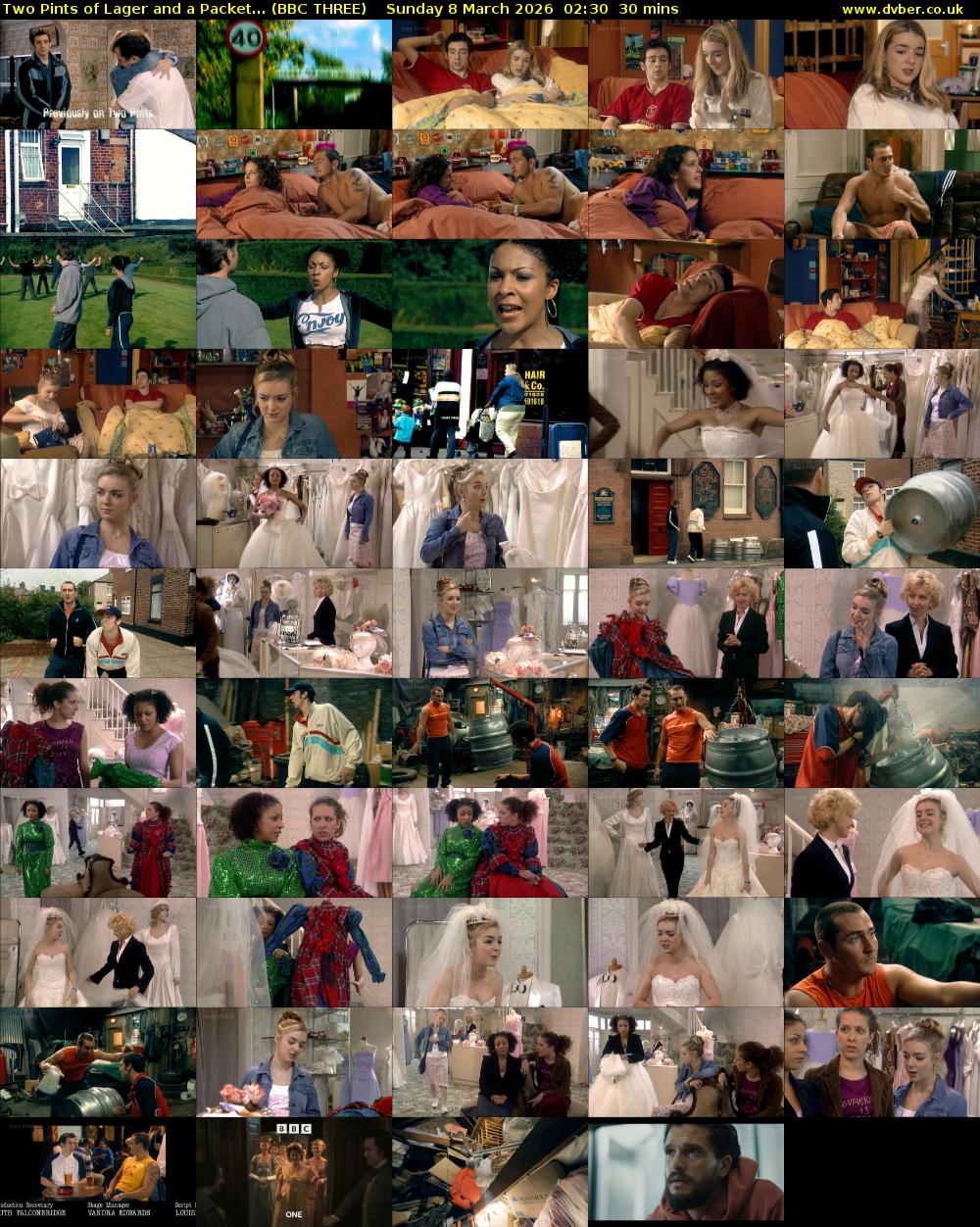 Two Pints of Lager and a Packet... (BBC THREE) Sunday 8 March 2026 02:30 - 03:00