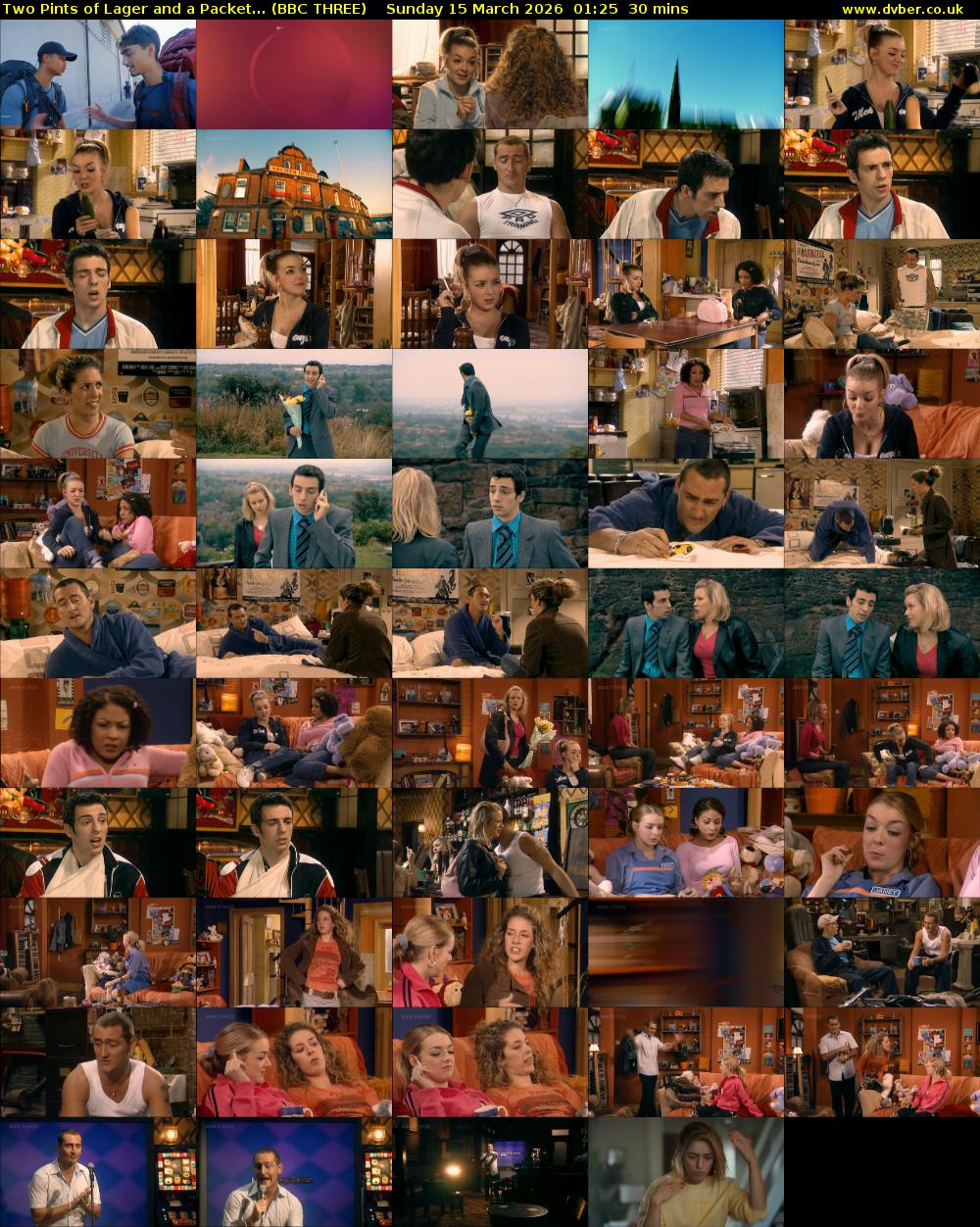 Two Pints of Lager and a Packet... (BBC THREE) Sunday 15 March 2026 01:25 - 01:55