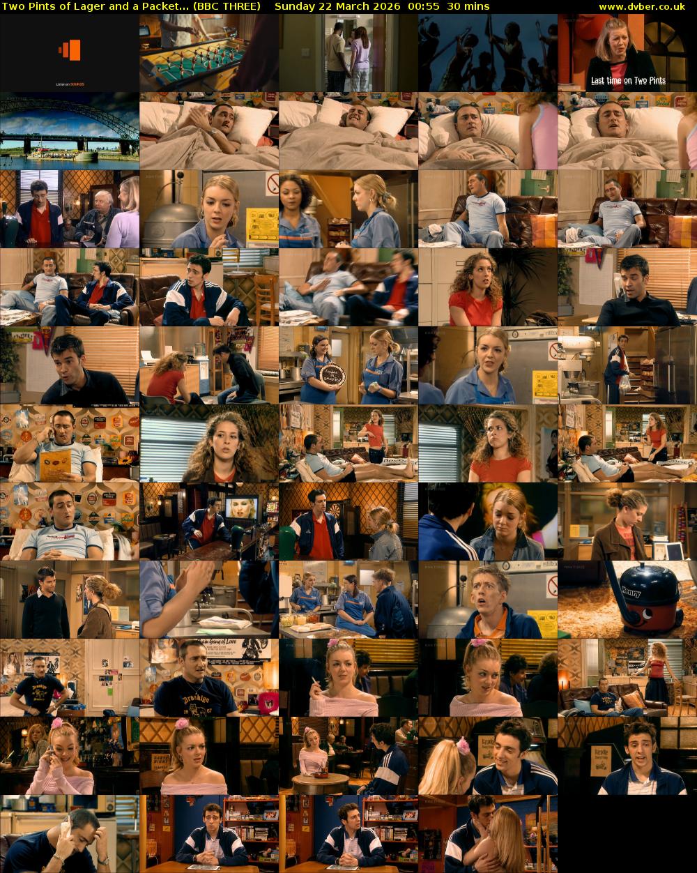Two Pints of Lager and a Packet... (BBC THREE) Sunday 22 March 2026 00:55 - 01:25