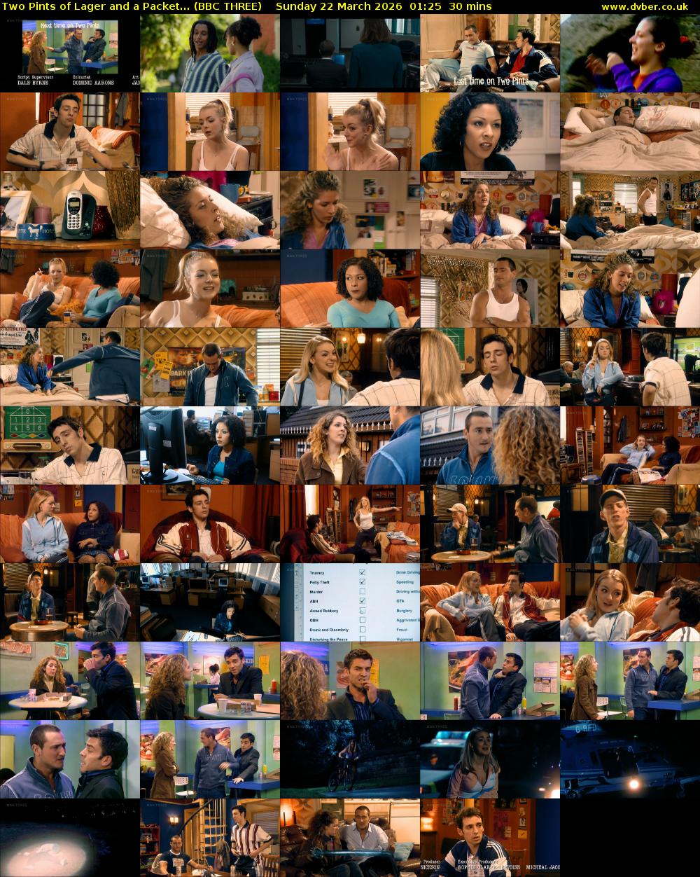 Two Pints of Lager and a Packet... (BBC THREE) Sunday 22 March 2026 01:25 - 01:55