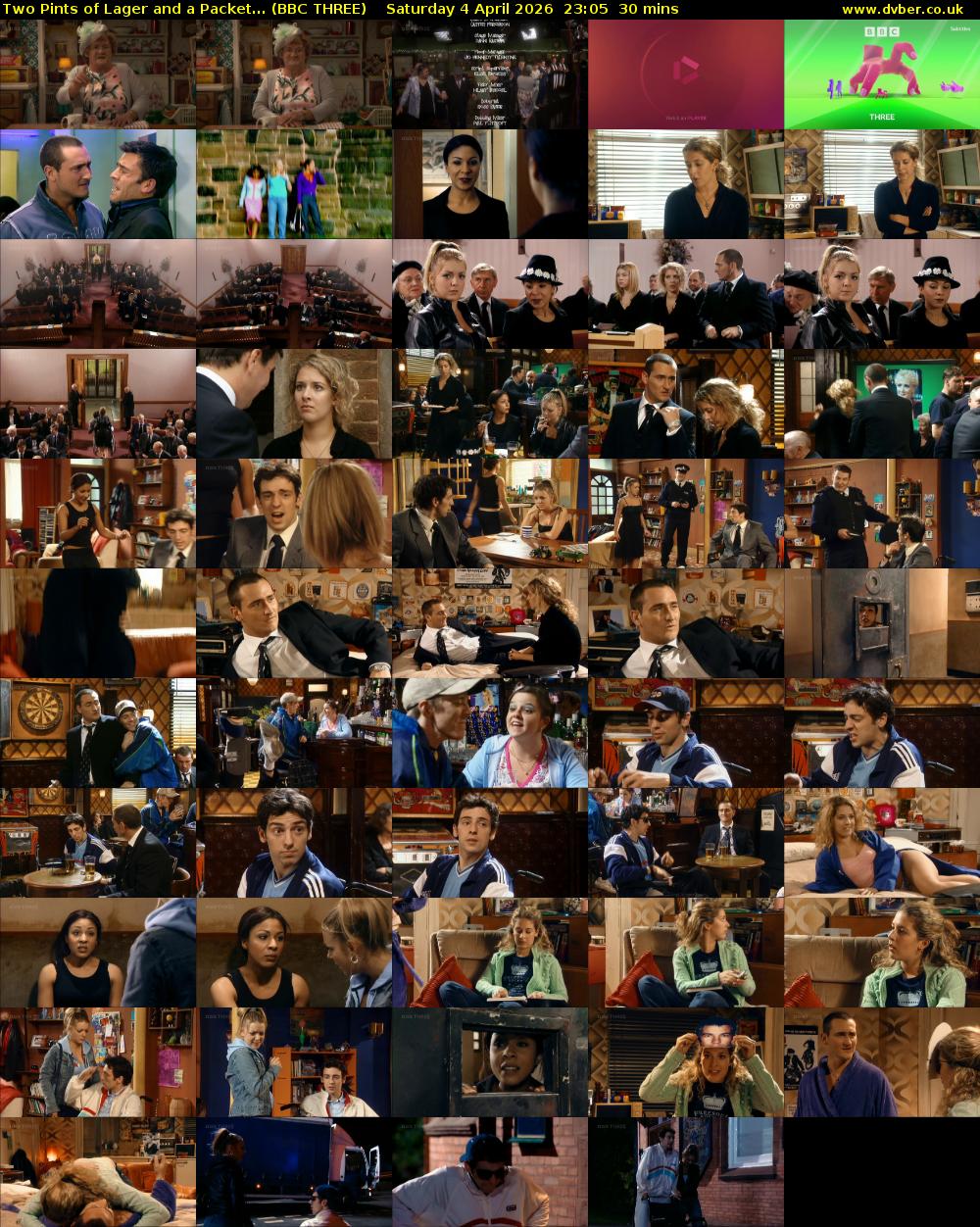 Two Pints of Lager and a Packet... (BBC THREE) Saturday 4 April 2026 23:05 - 23:35
