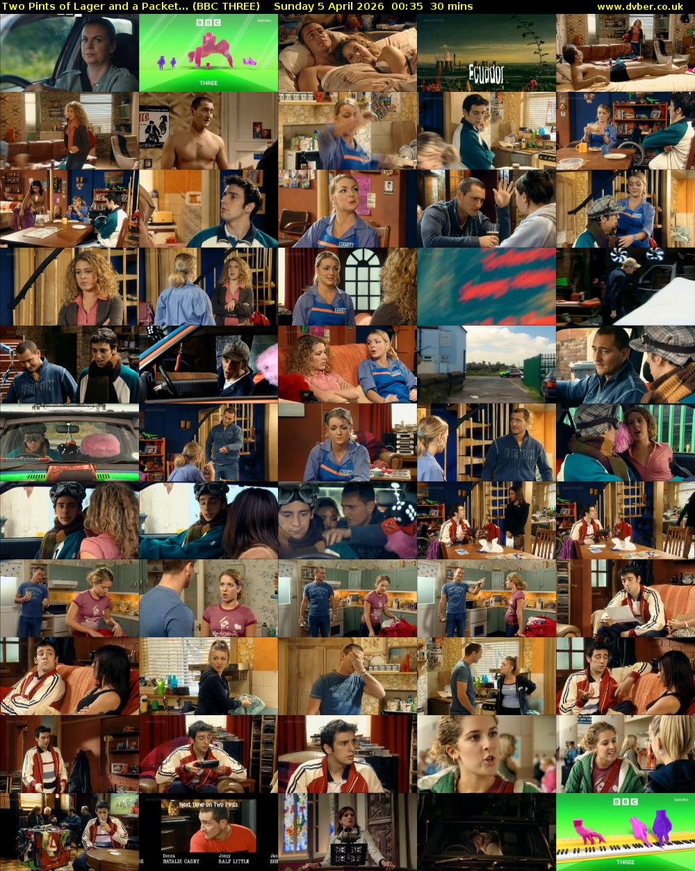 Two Pints of Lager and a Packet... (BBC THREE) Sunday 5 April 2026 00:35 - 01:05