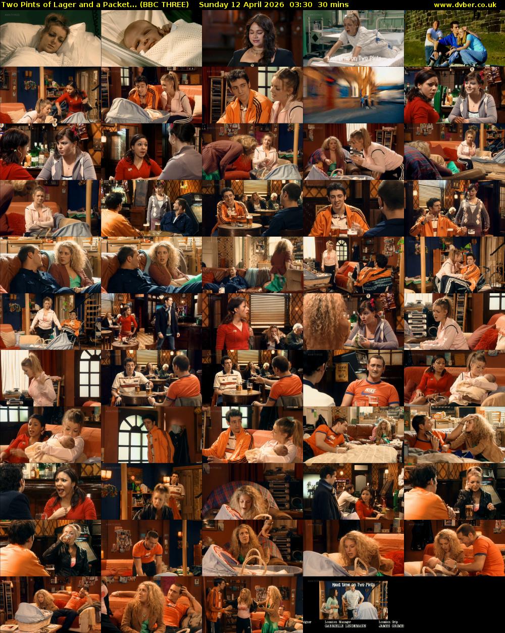Two Pints of Lager and a Packet... (BBC THREE) Sunday 12 April 2026 03:30 - 04:00