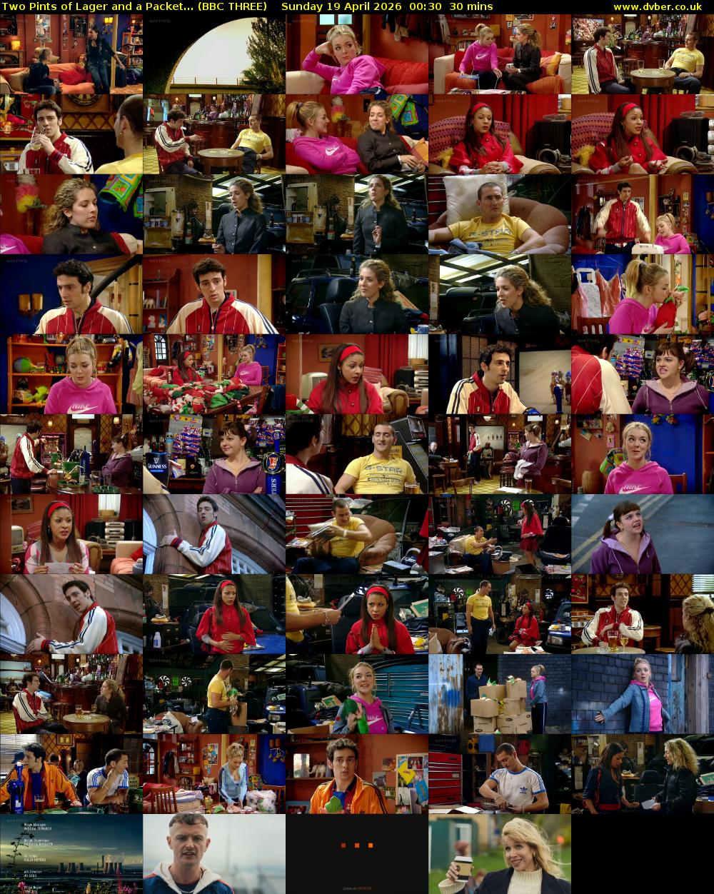 Two Pints of Lager and a Packet... (BBC THREE) Sunday 19 April 2026 00:30 - 01:00
