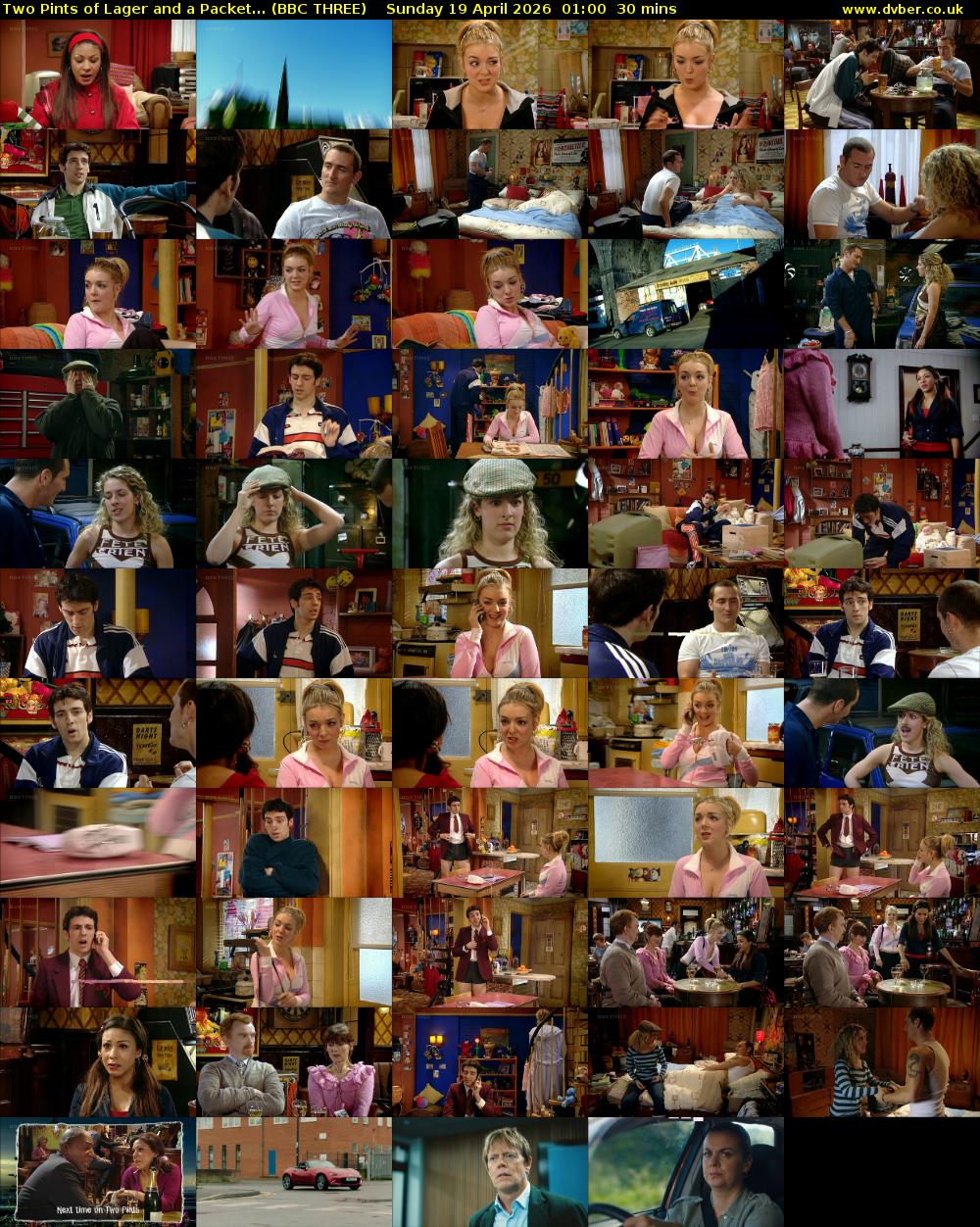Two Pints of Lager and a Packet... (BBC THREE) Sunday 19 April 2026 01:00 - 01:30