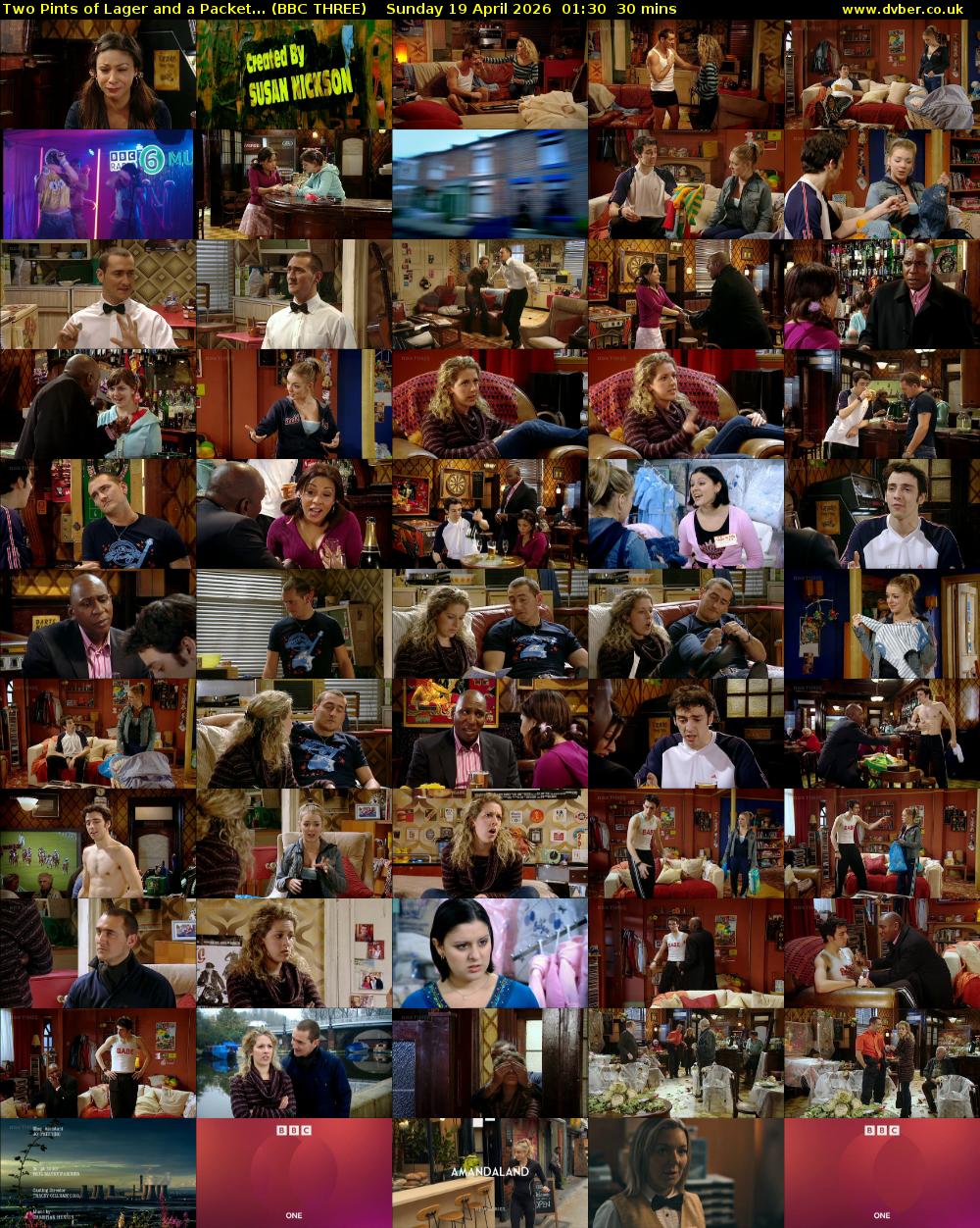 Two Pints of Lager and a Packet... (BBC THREE) Sunday 19 April 2026 01:30 - 02:00