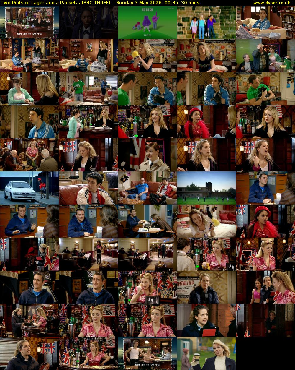 Two Pints of Lager and a Packet... (BBC THREE) Sunday 3 May 2026 00:35 - 01:05