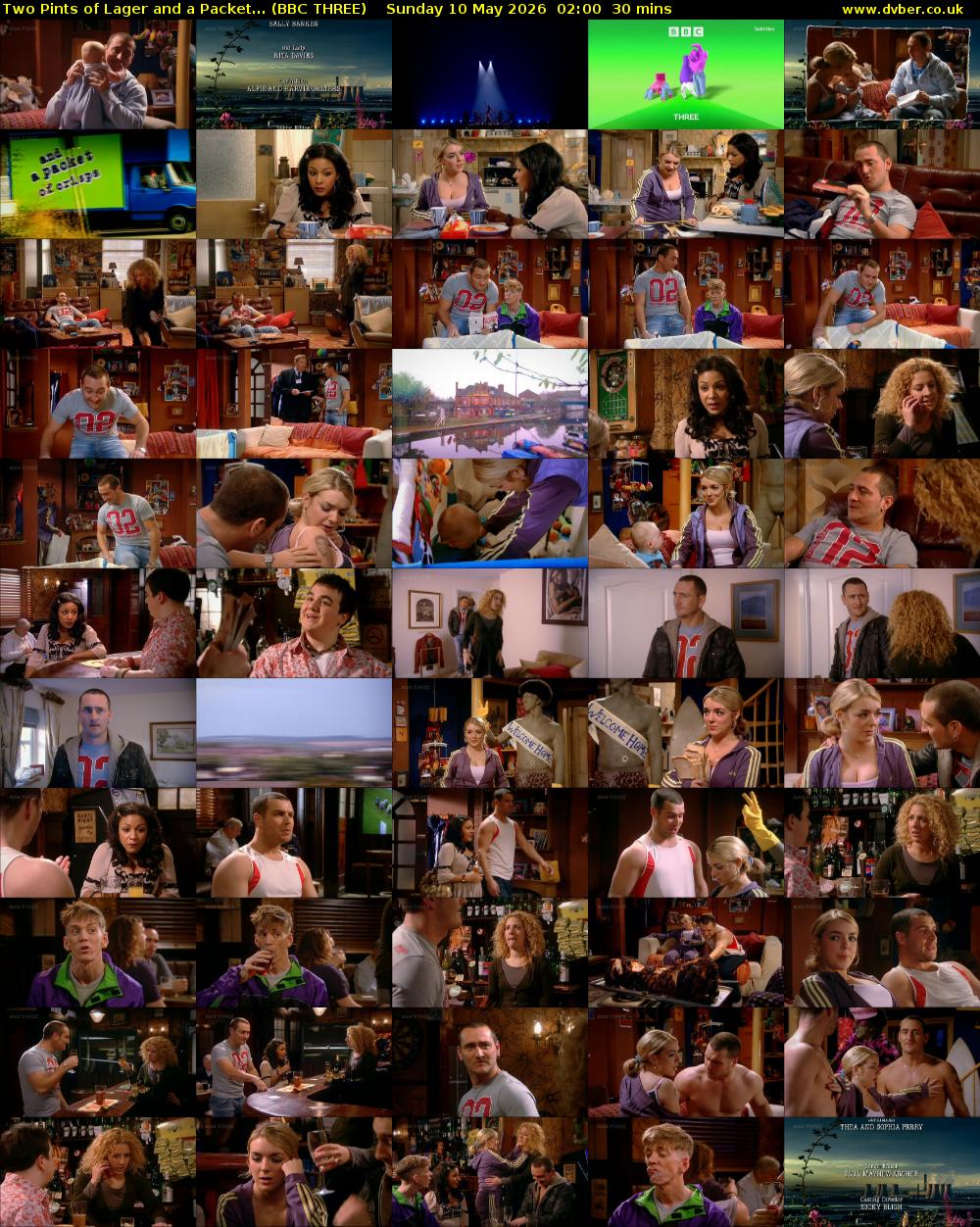 Two Pints of Lager and a Packet... (BBC THREE) Sunday 10 May 2026 02:00 - 02:30