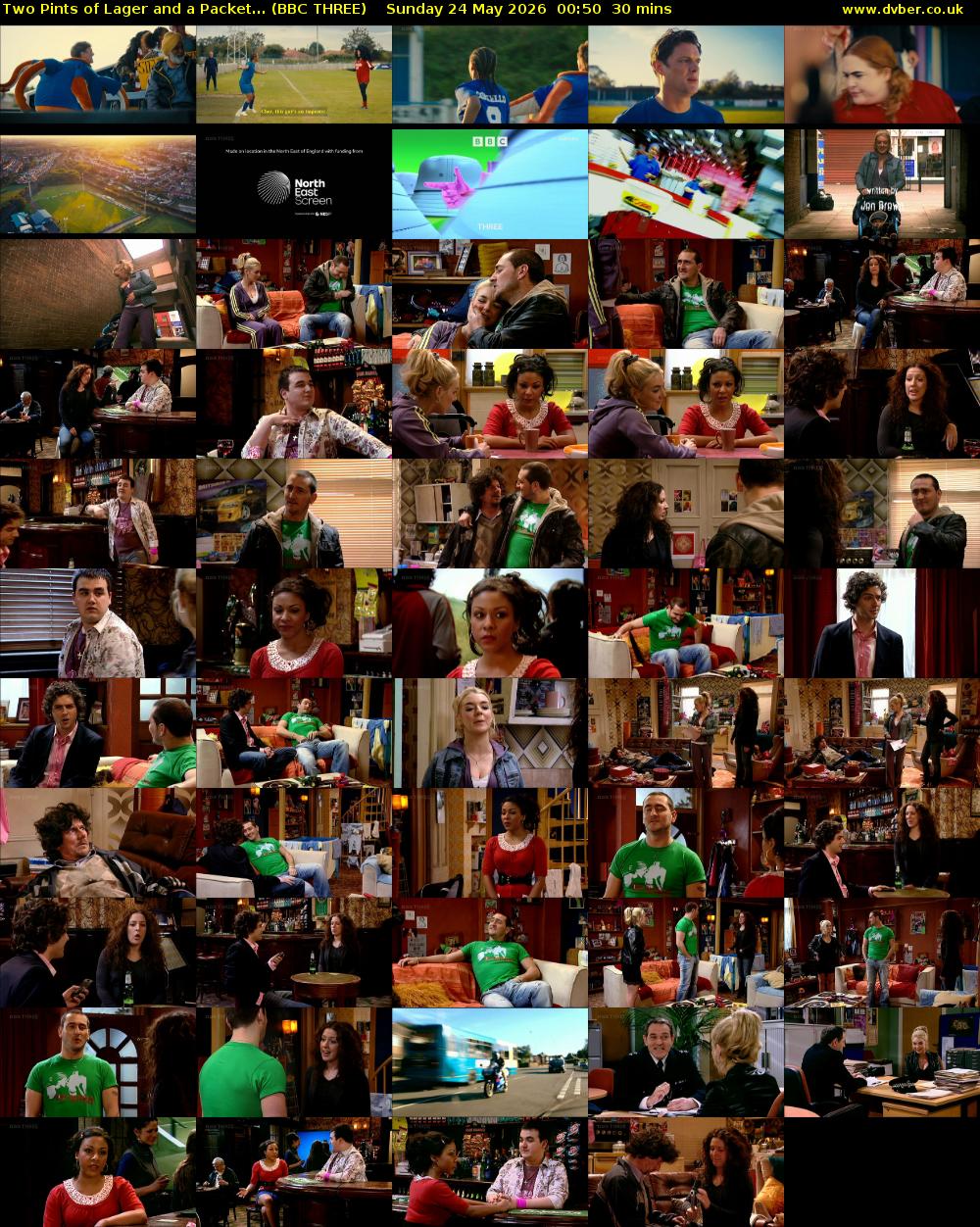 Two Pints of Lager and a Packet... (BBC THREE) Sunday 24 May 2026 00:50 - 01:20