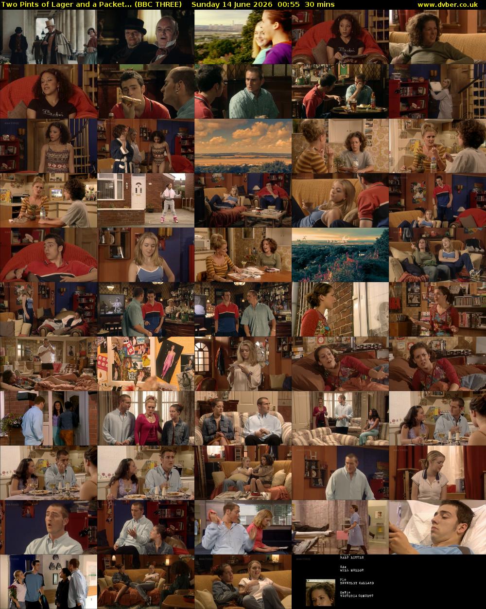 Two Pints of Lager and a Packet... (BBC THREE) Sunday 14 June 2026 00:55 - 01:25