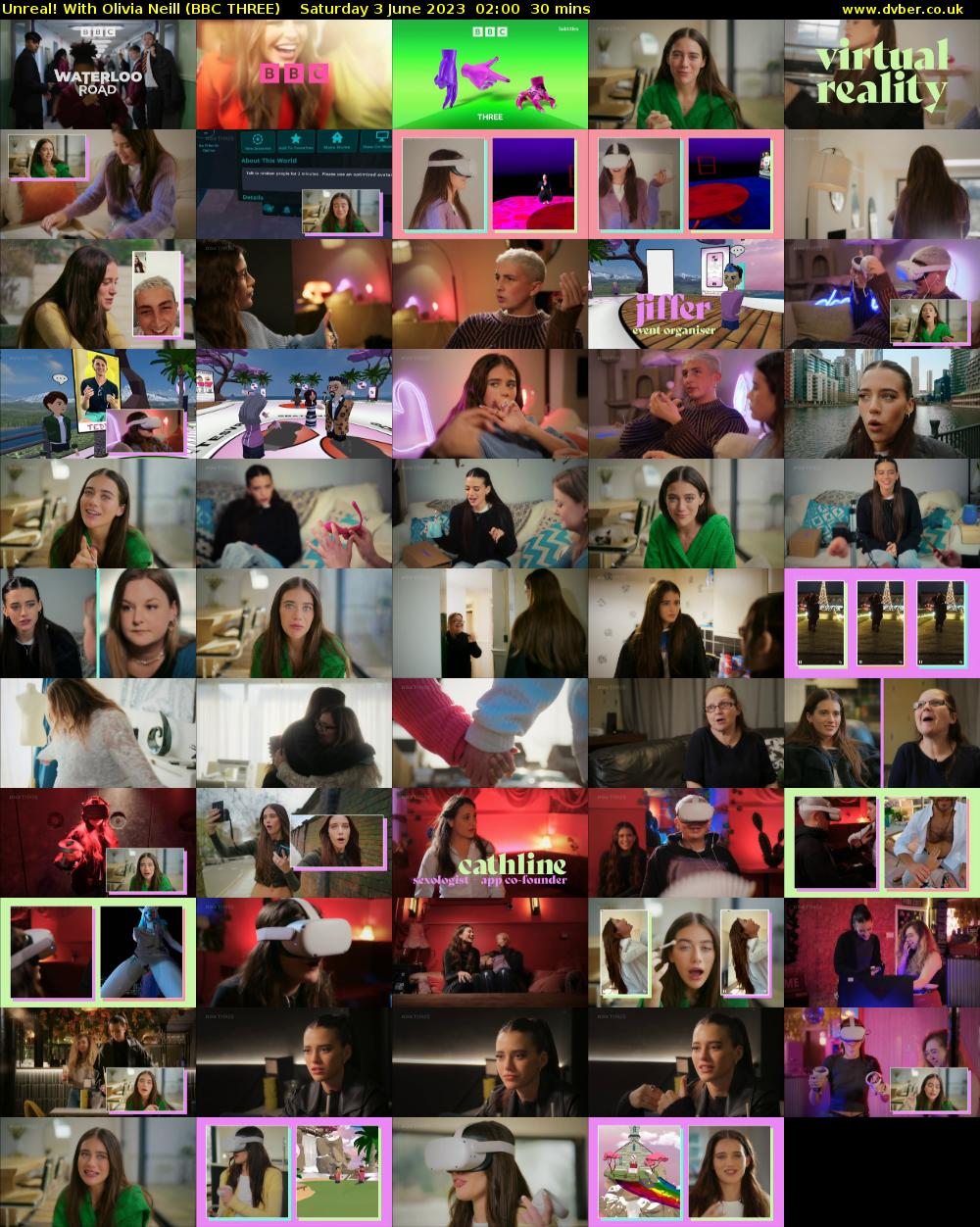 Unreal! With Olivia Neill (BBC THREE) Saturday 3 June 2023 02:00 - 02:30