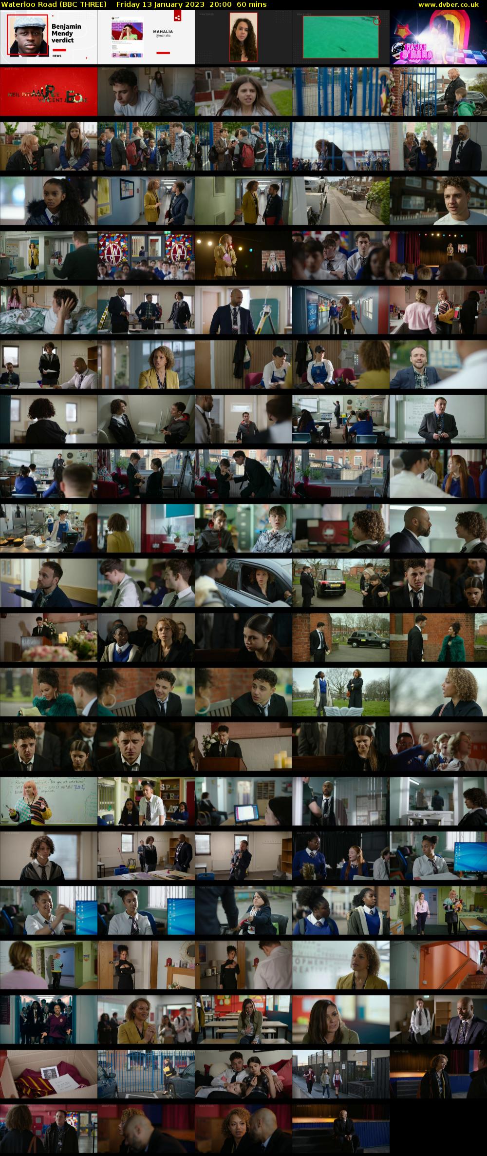 Waterloo Road (BBC THREE) Friday 13 January 2023 20:00 - 21:00
