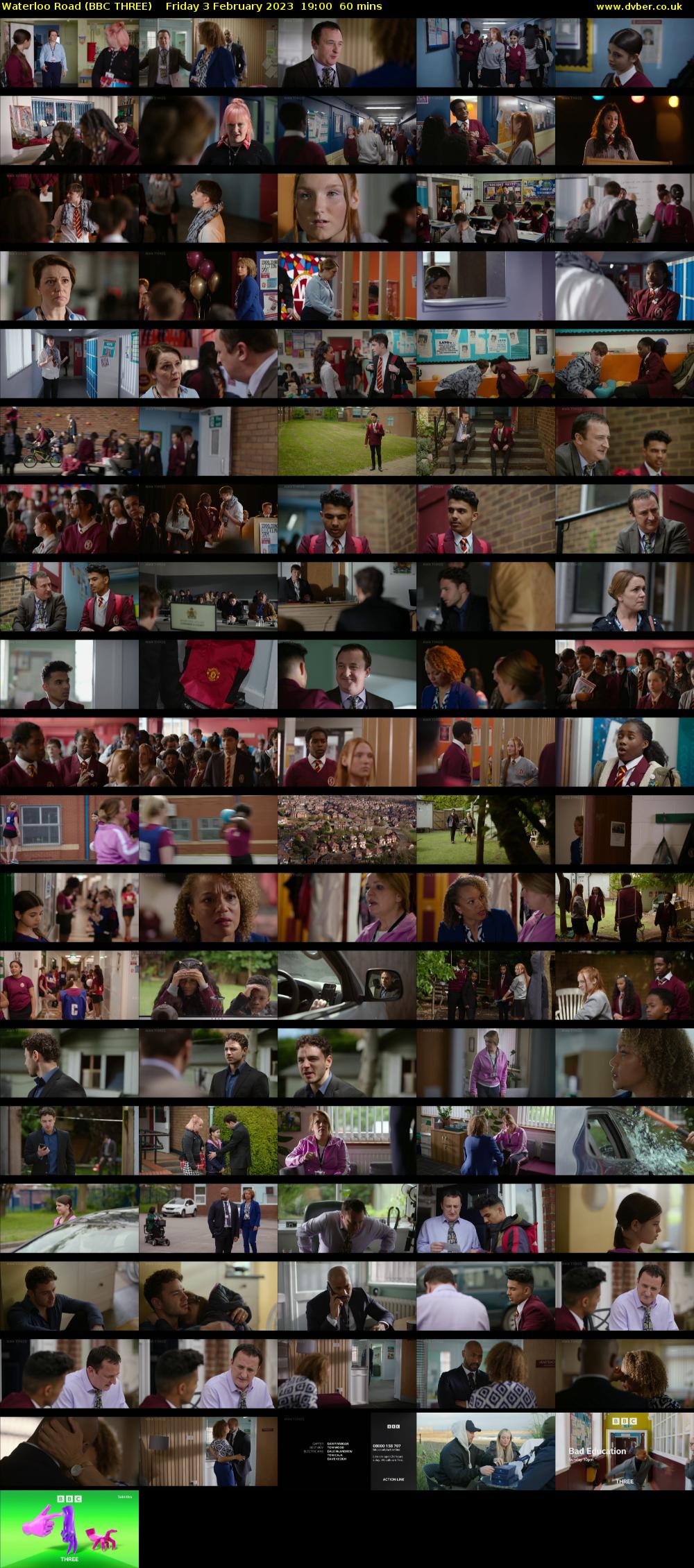 Waterloo Road (BBC THREE) Friday 3 February 2023 19:00 - 20:00