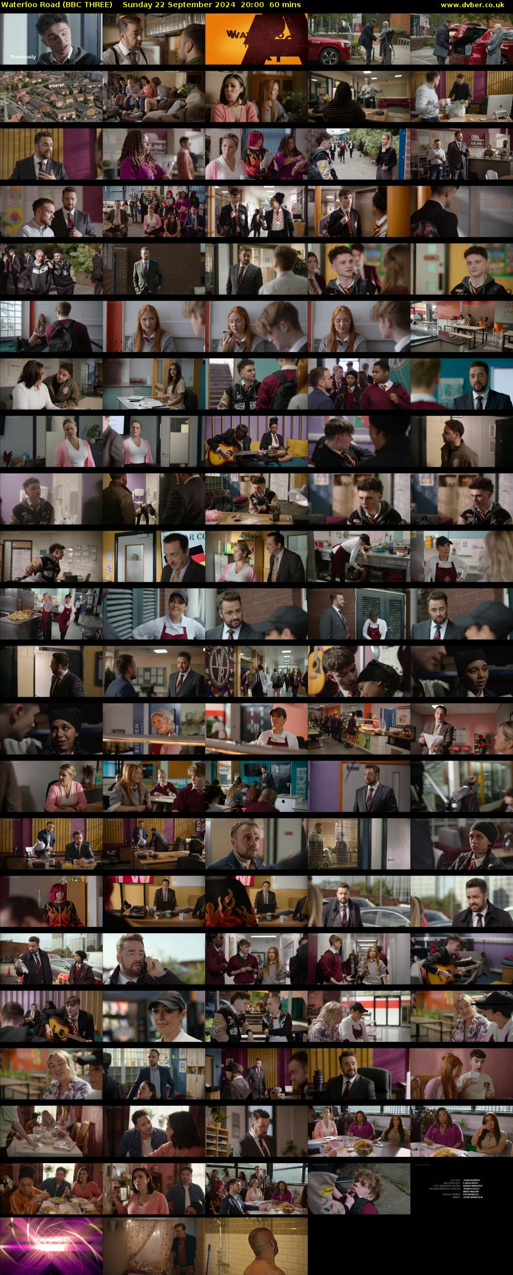 Waterloo Road (BBC THREE) Sunday 22 September 2024 20:00 - 21:00
