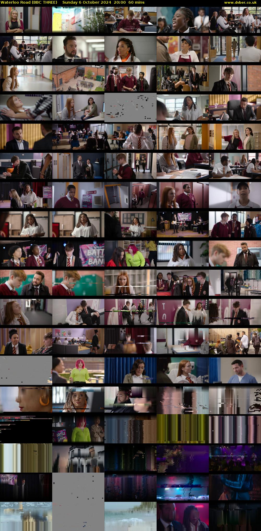 Waterloo Road (BBC THREE) Sunday 6 October 2024 20:00 - 21:00