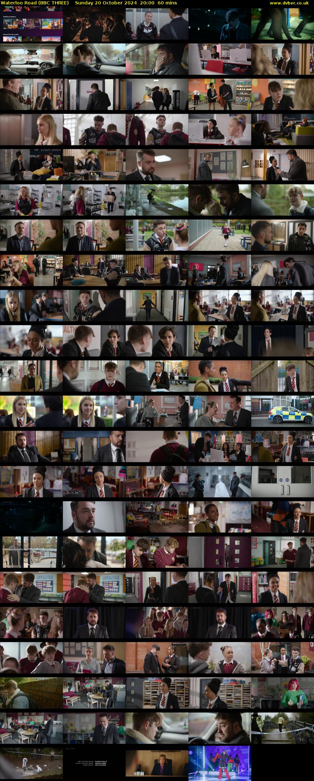 Waterloo Road (BBC THREE) Sunday 20 October 2024 20:00 - 21:00