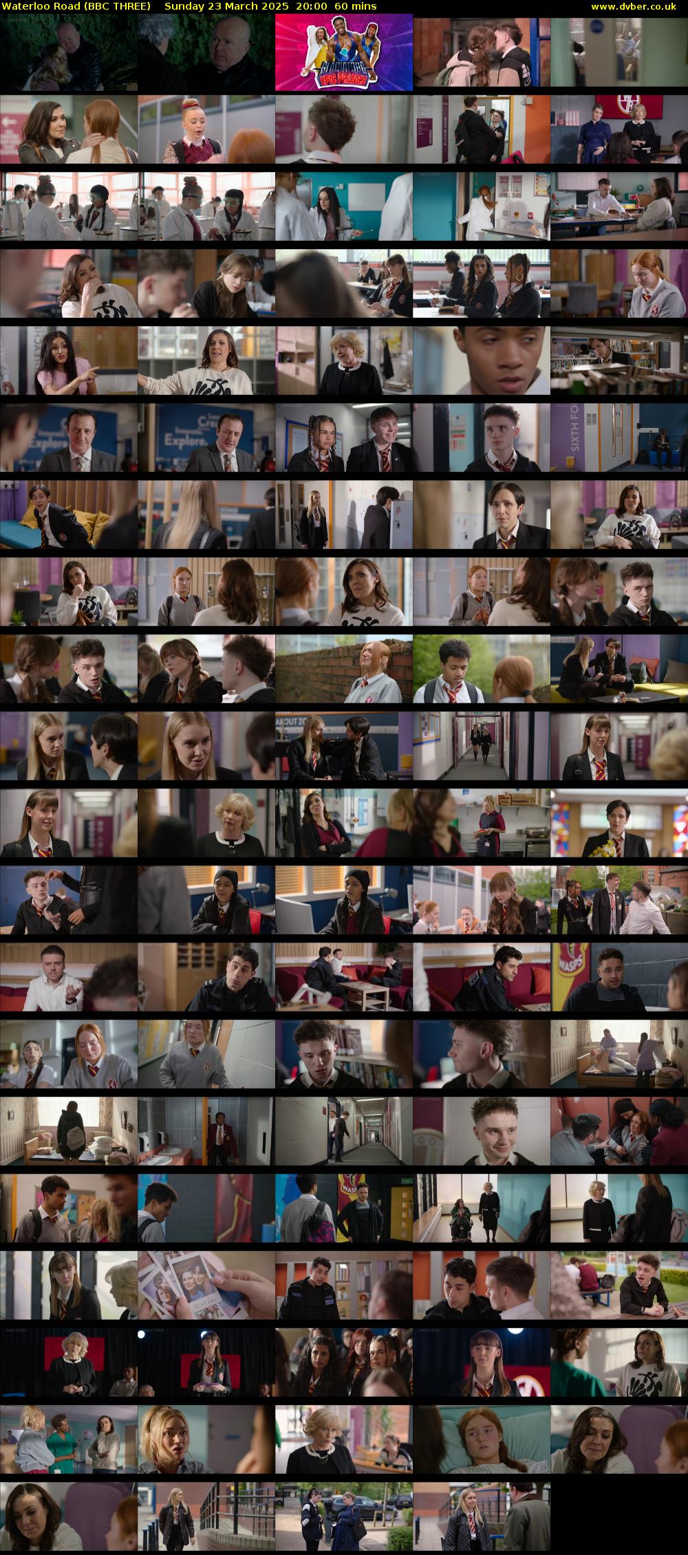 Waterloo Road (BBC THREE) Sunday 23 March 2025 20:00 - 21:00