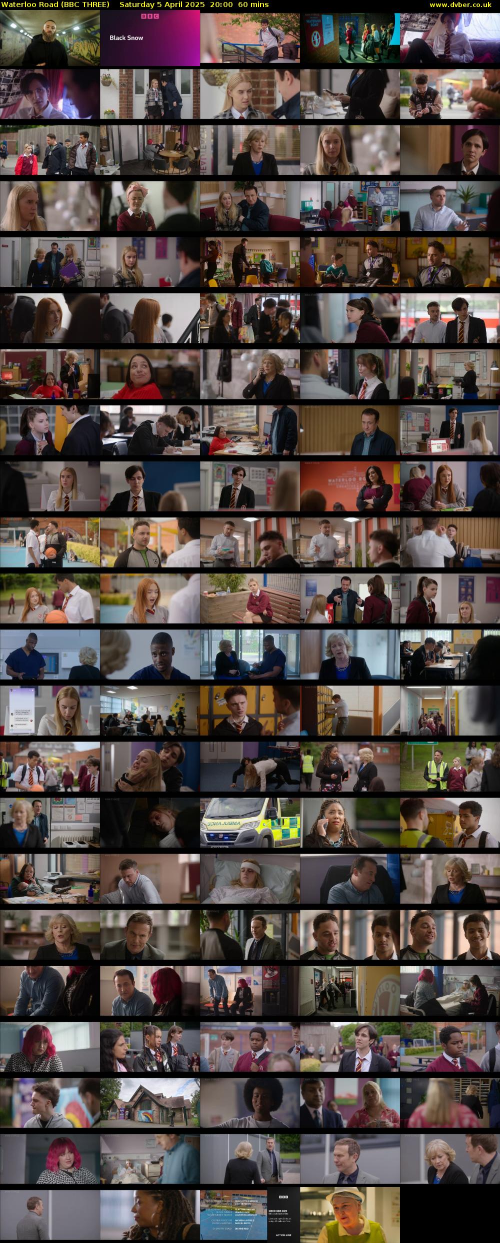 Waterloo Road (BBC THREE) Saturday 5 April 2025 20:00 - 21:00