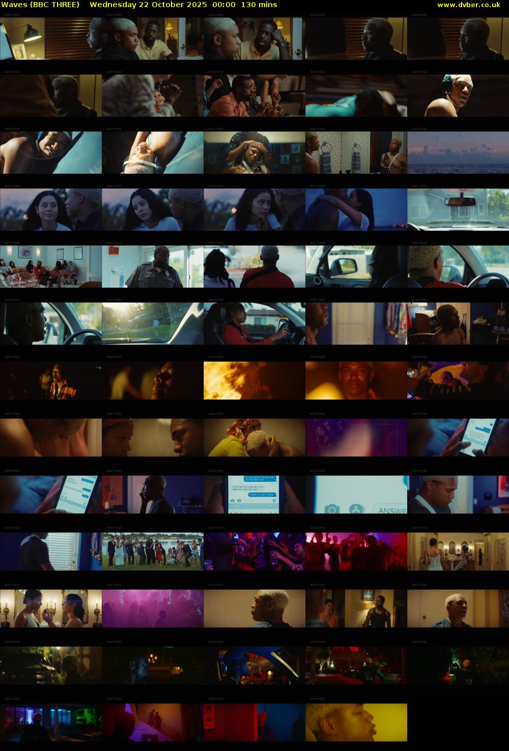 Waves (BBC THREE) Wednesday 22 October 2025 00:00 - 02:10