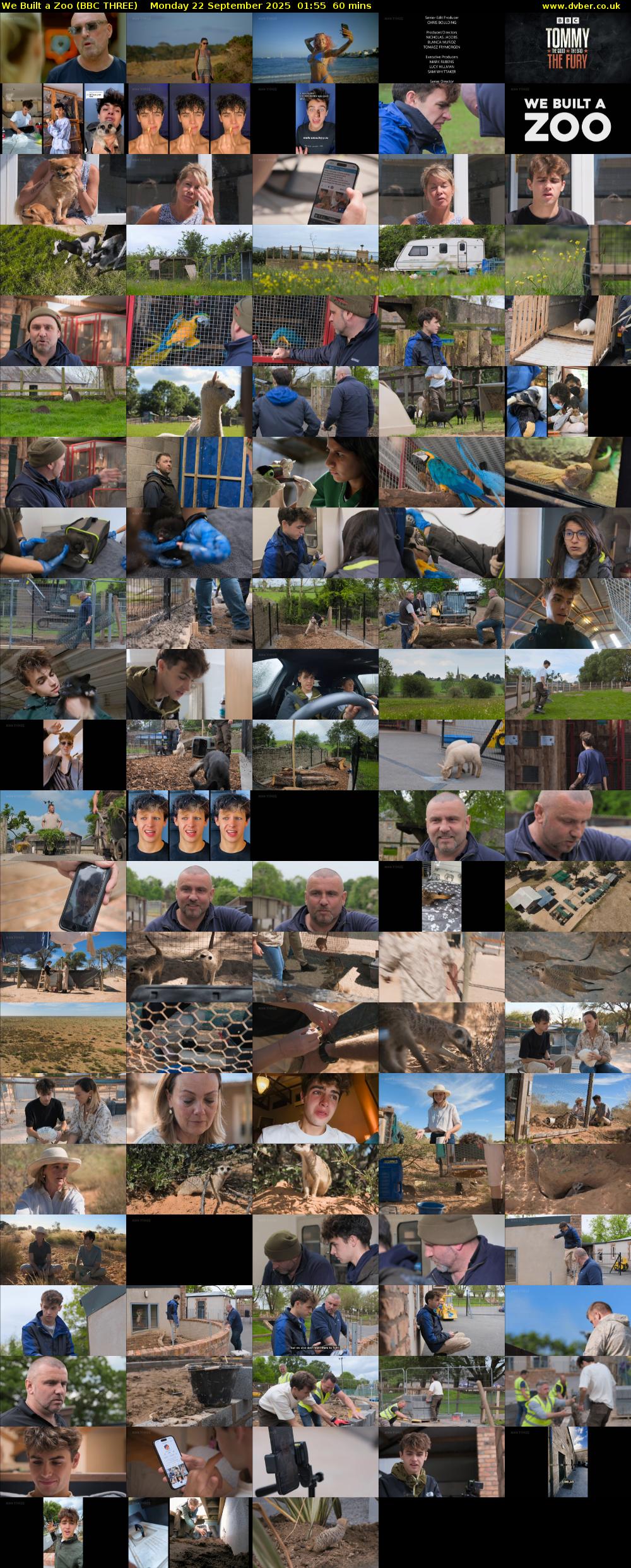 We Built a Zoo (BBC THREE) Monday 22 September 2025 01:55 - 02:55