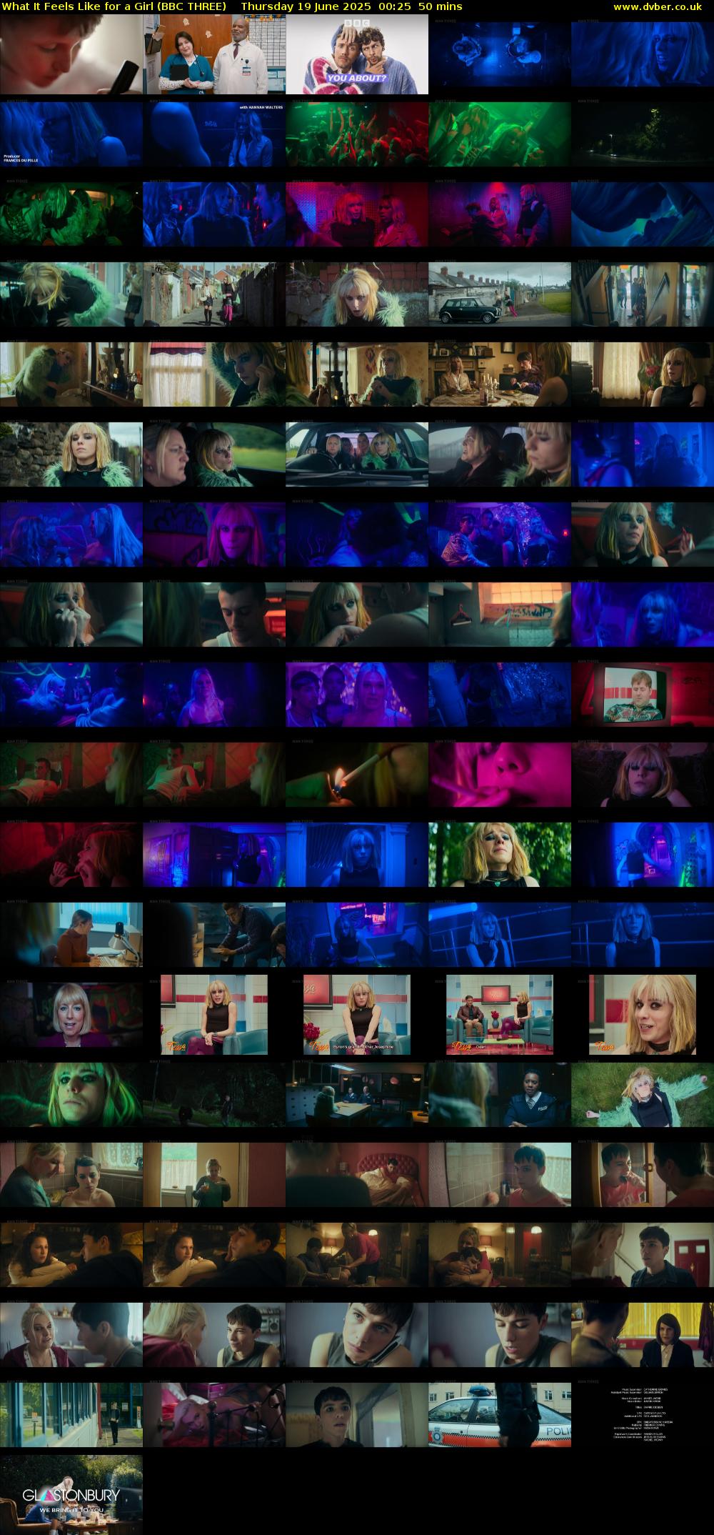 What It Feels Like for a Girl (BBC THREE) Thursday 19 June 2025 00:25 - 01:15