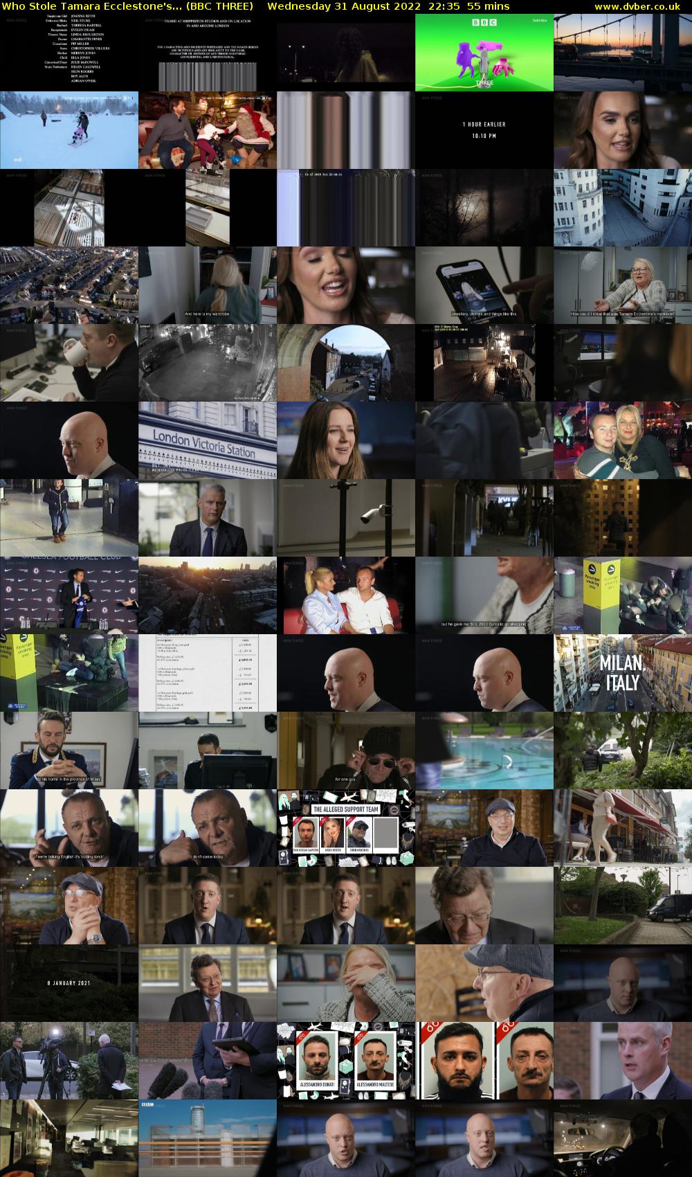 Who Stole Tamara Ecclestone's... (BBC THREE) Wednesday 31 August 2022 22:35 - 23:30