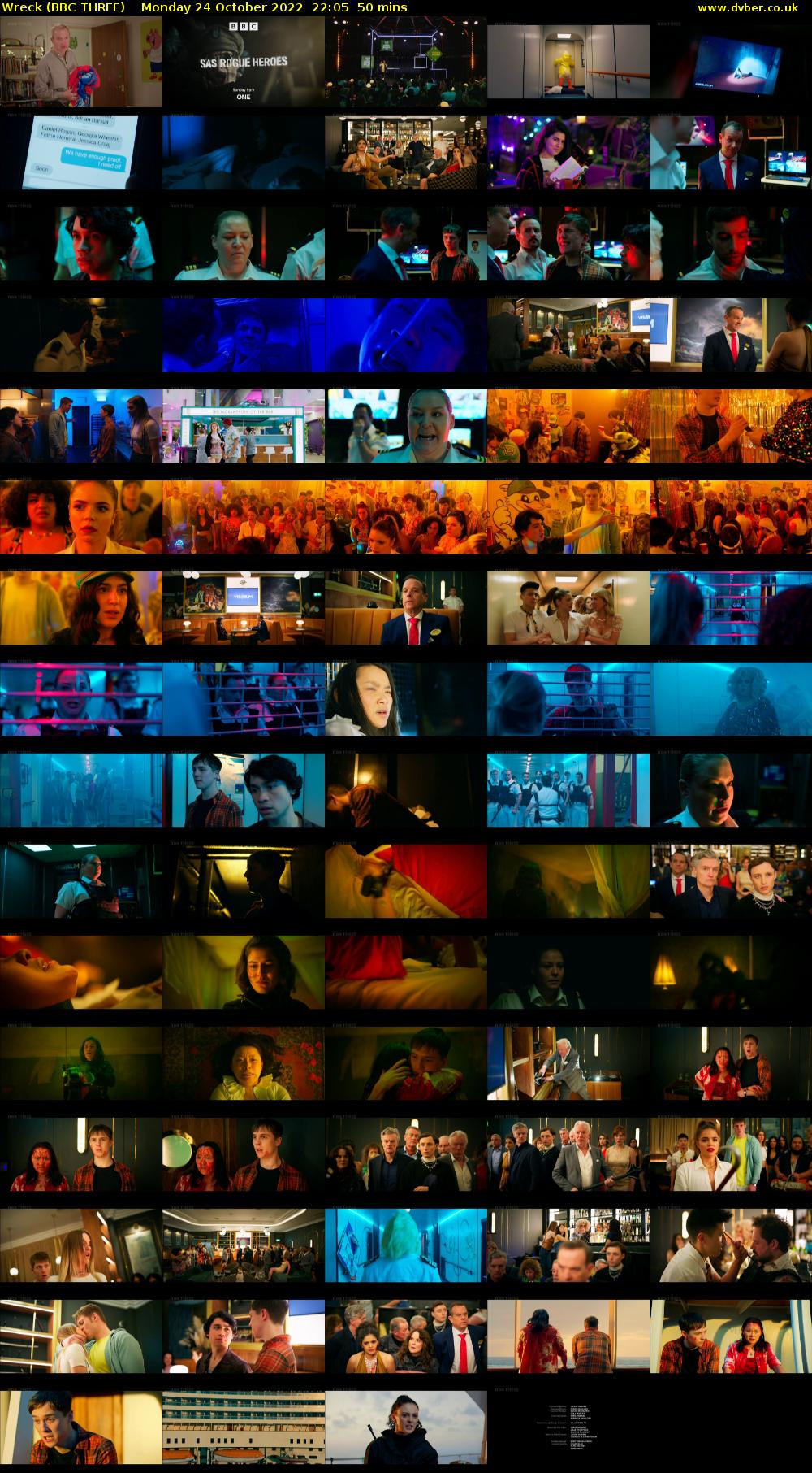 Wreck (BBC THREE) Monday 24 October 2022 22:05 - 22:55