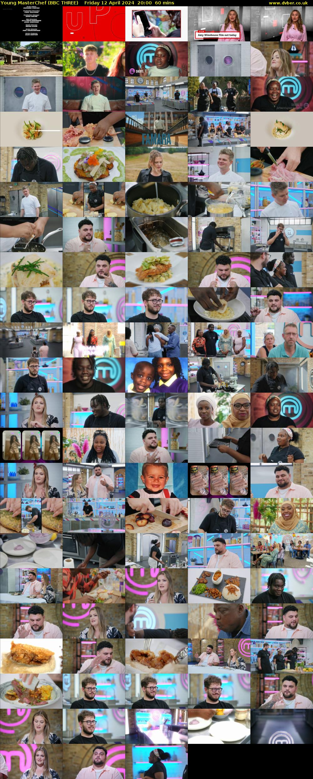 Young MasterChef (BBC THREE) Friday 12 April 2024 20:00 - 21:00
