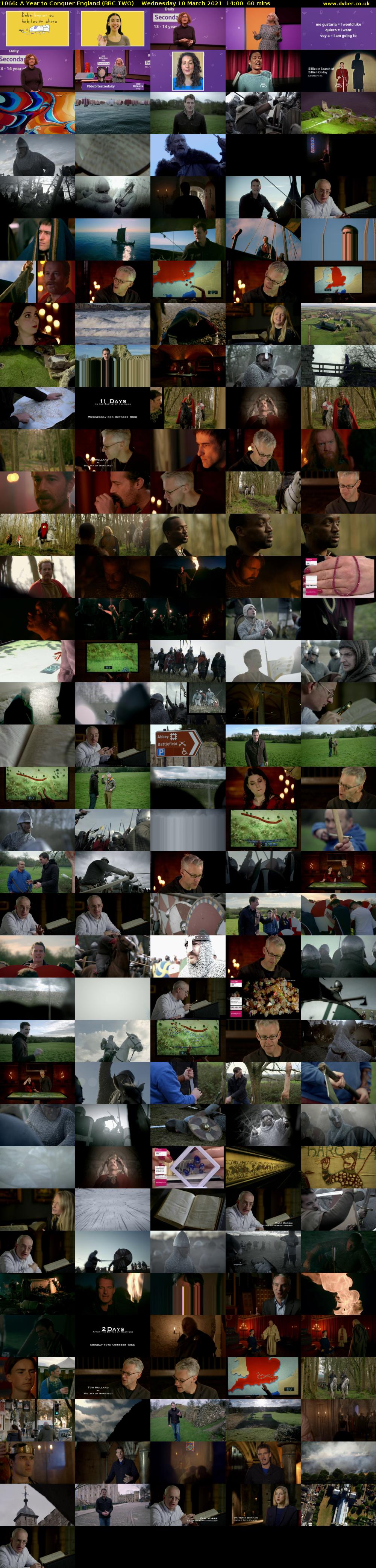 1066: A Year to Conquer England (BBC TWO) Wednesday 10 March 2021 14:00 - 15:00