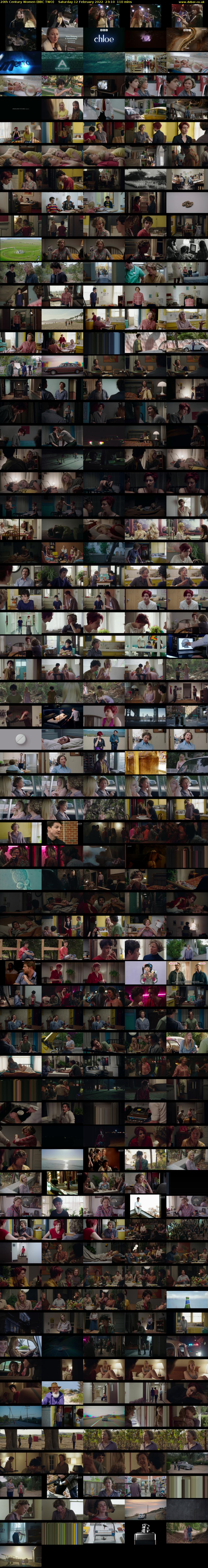 20th Century Women (BBC TWO) Saturday 12 February 2022 23:10 - 01:00