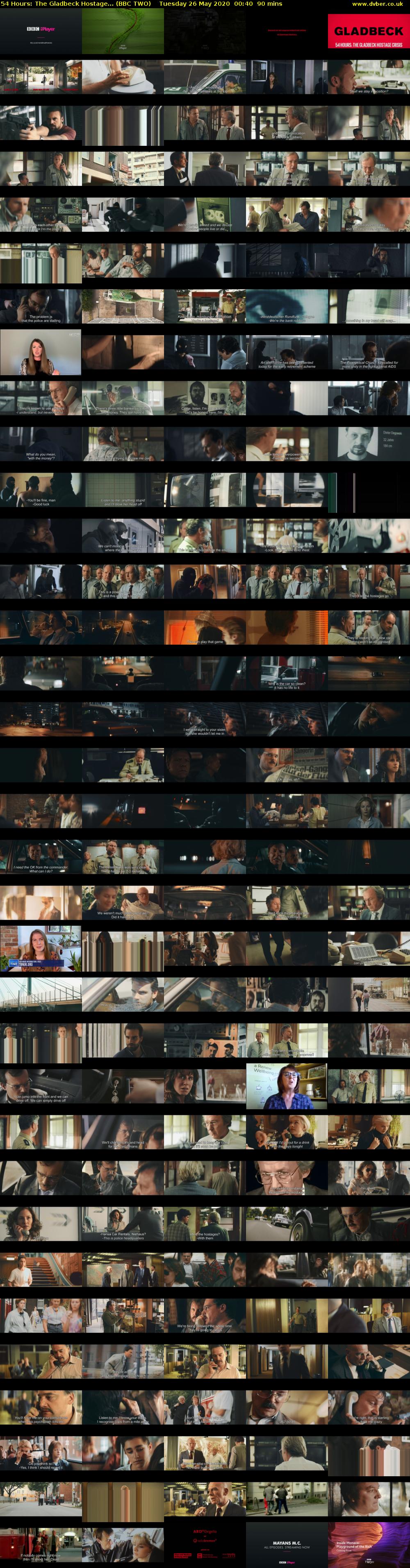 54 Hours: The Gladbeck Hostage... (BBC TWO) Tuesday 26 May 2020 00:40 - 02:10
