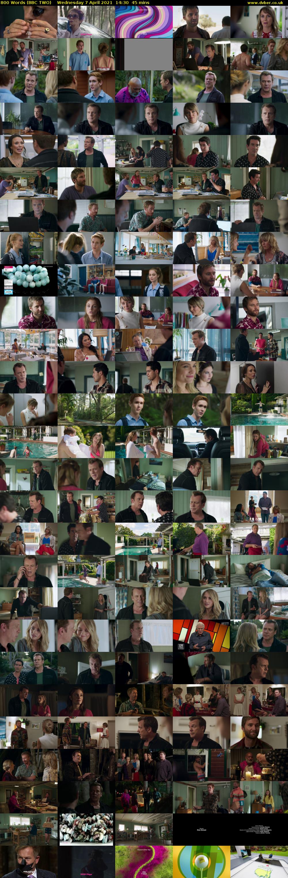 800 Words (BBC TWO) Wednesday 7 April 2021 14:30 - 15:15