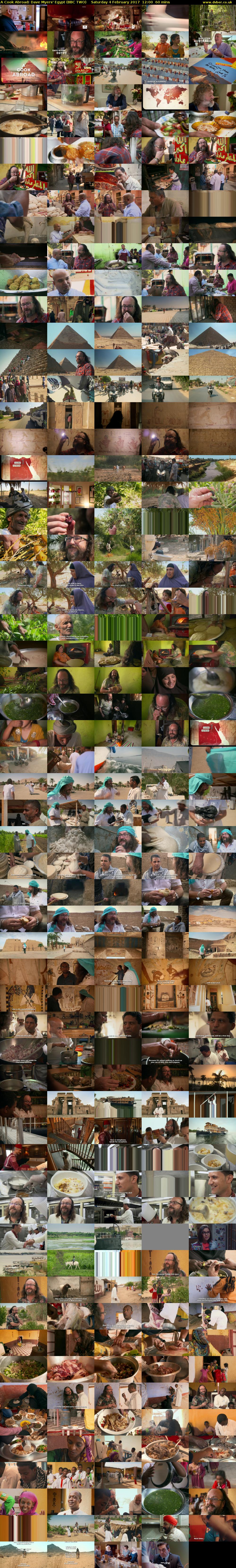 A Cook Abroad: Dave Myers' Egypt (BBC TWO) Saturday 4 February 2017 12:00 - 13:00