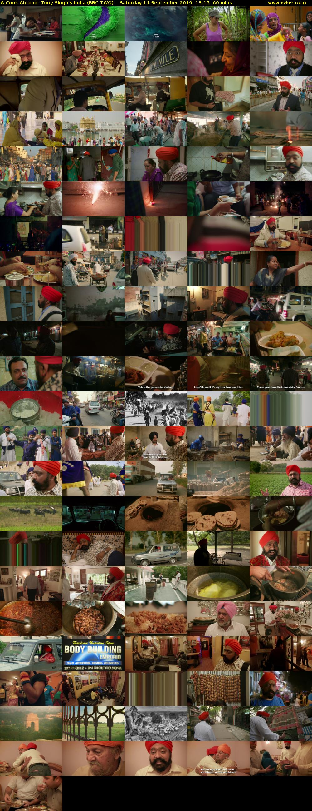 A Cook Abroad: Tony Singh's India (BBC TWO) Saturday 14 September 2019 13:15 - 14:15