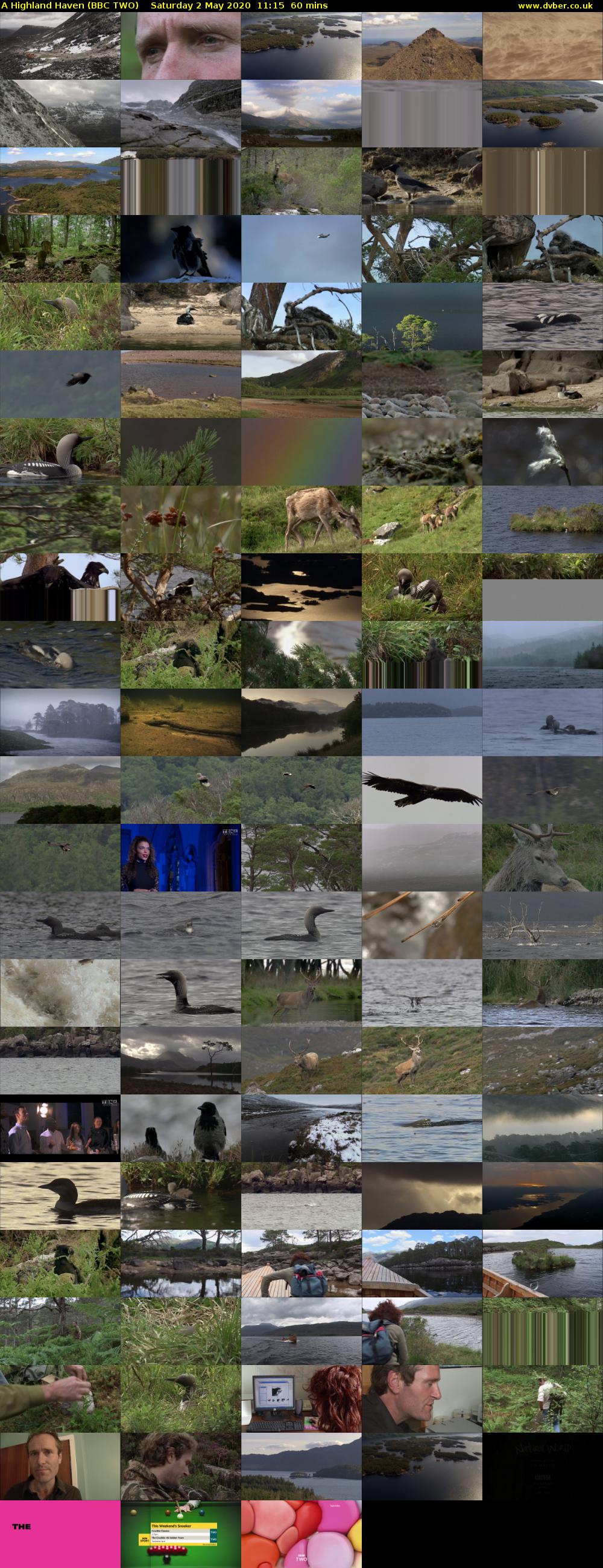A Highland Haven (BBC TWO) Saturday 2 May 2020 11:15 - 12:15