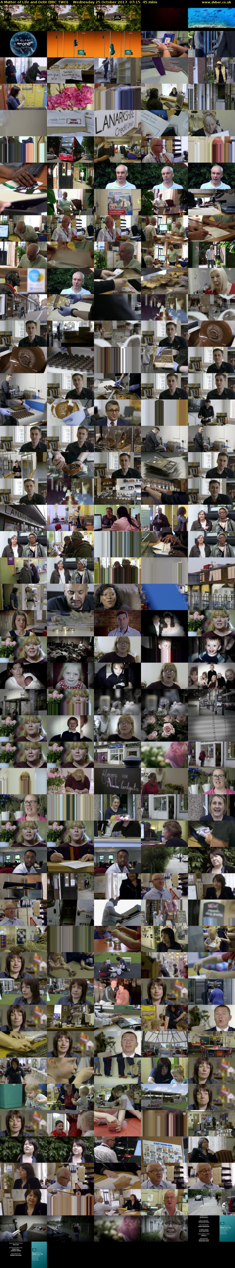 A Matter of Life and Debt (BBC TWO) Wednesday 25 October 2017 07:15 - 08:00
