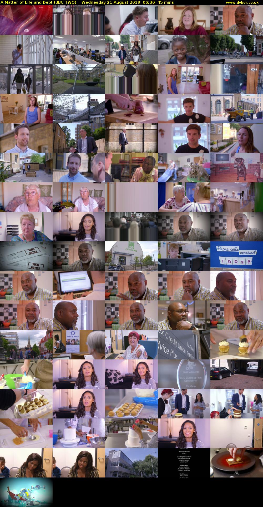 A Matter of Life and Debt (BBC TWO) Wednesday 21 August 2019 06:30 - 07:15