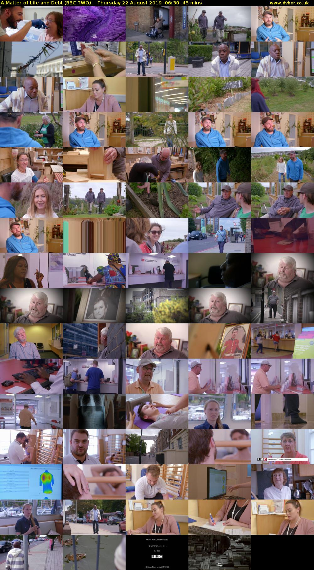A Matter of Life and Debt (BBC TWO) Thursday 22 August 2019 06:30 - 07:15