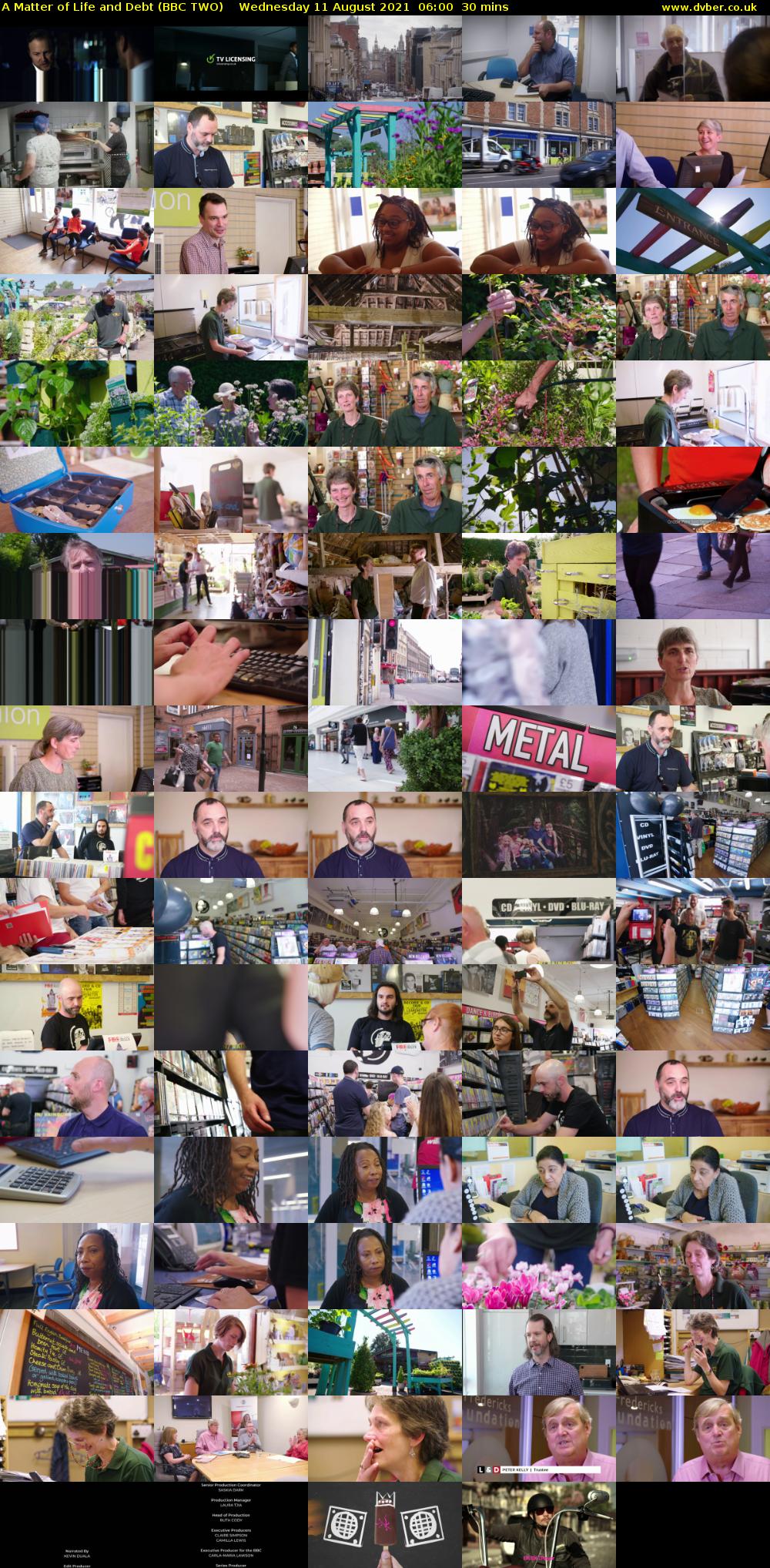 A Matter of Life and Debt (BBC TWO) Wednesday 11 August 2021 06:00 - 06:30