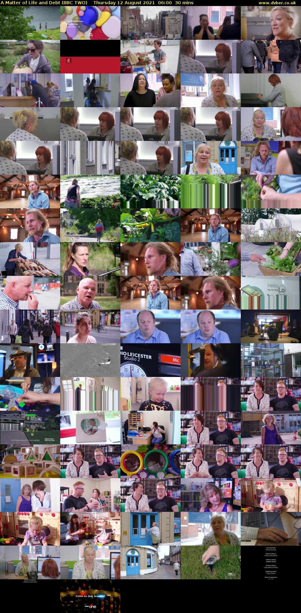 A Matter of Life and Debt (BBC TWO) Thursday 12 August 2021 06:00 - 06:30