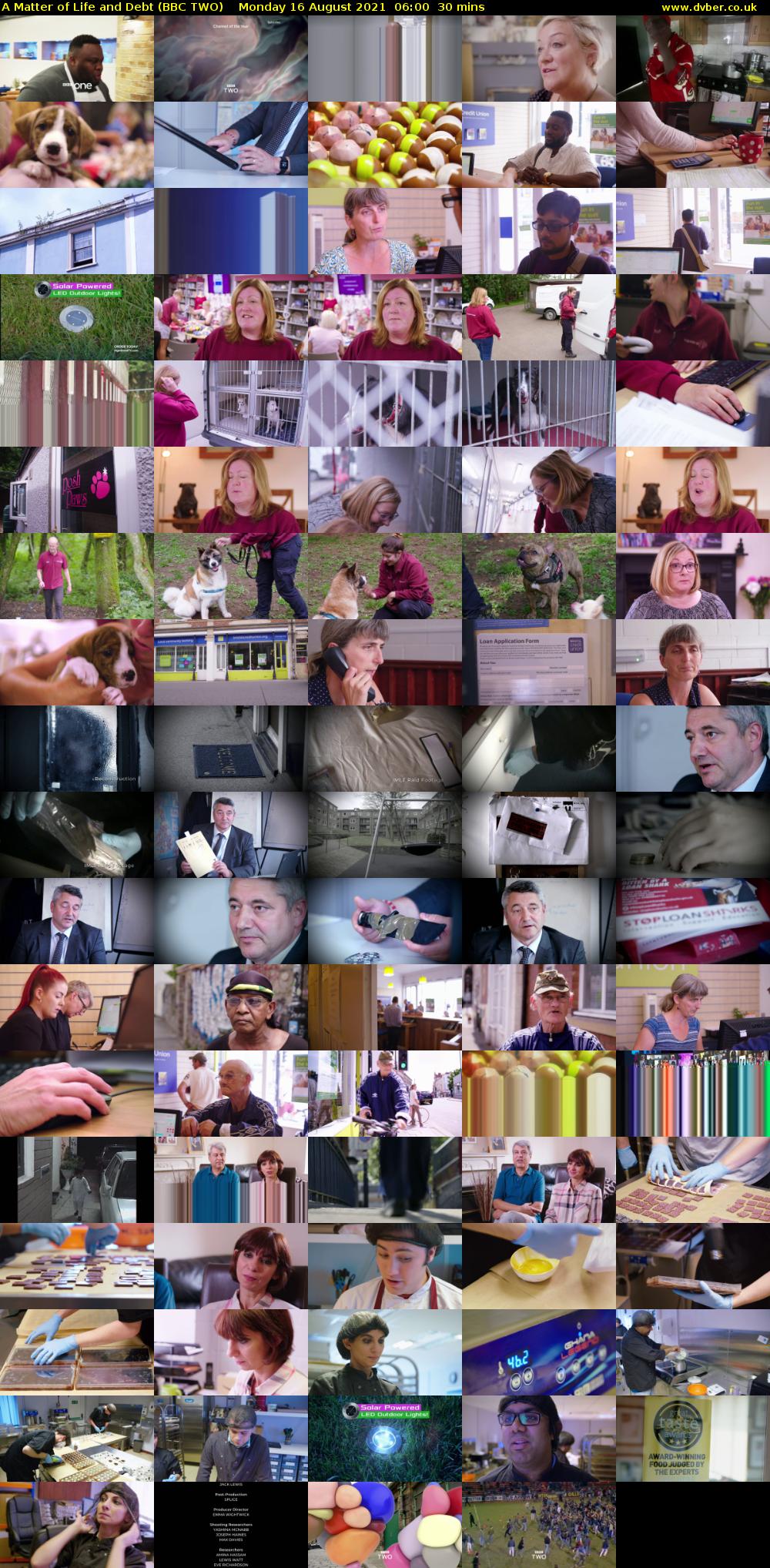 A Matter of Life and Debt (BBC TWO) Monday 16 August 2021 06:00 - 06:30