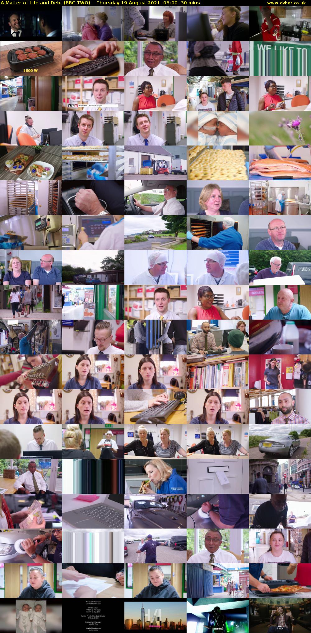 A Matter of Life and Debt (BBC TWO) Thursday 19 August 2021 06:00 - 06:30