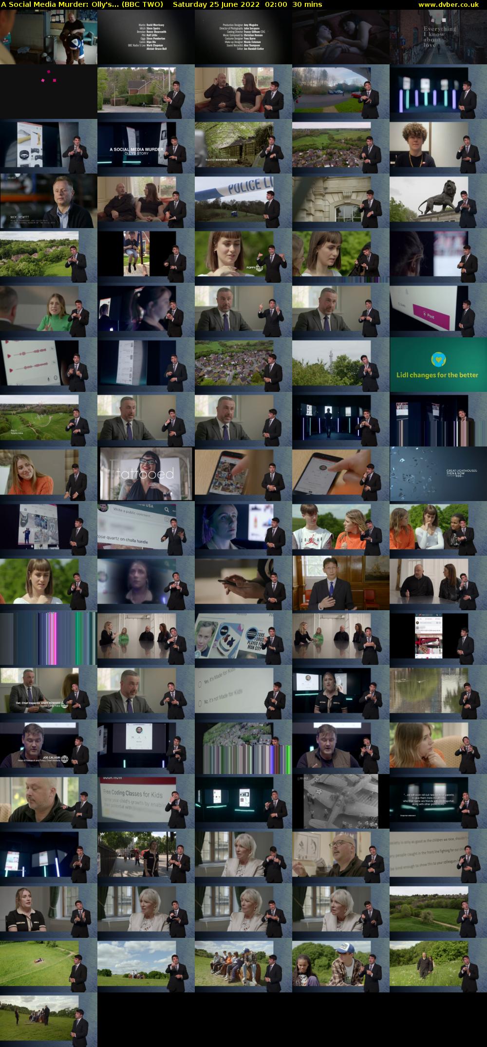 A Social Media Murder: Olly's... (BBC TWO) Saturday 25 June 2022 02:00 - 02:30