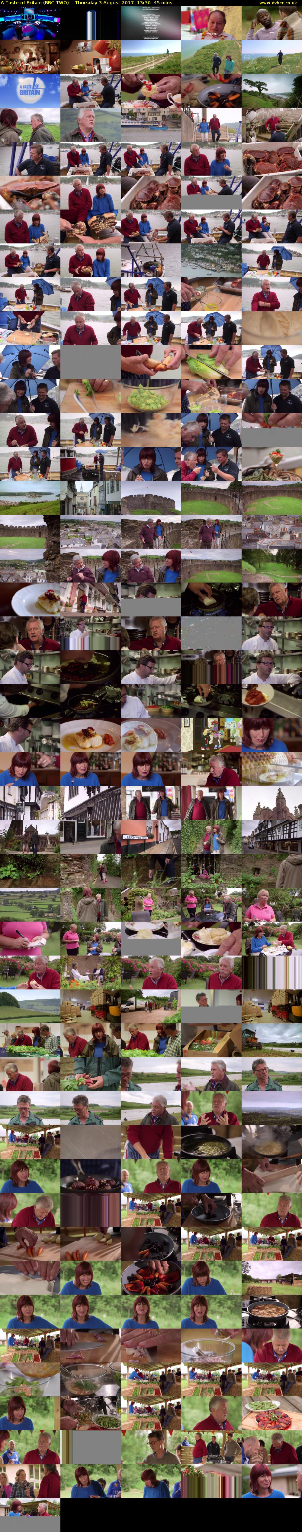 A Taste of Britain (BBC TWO) Thursday 3 August 2017 13:30 - 14:15