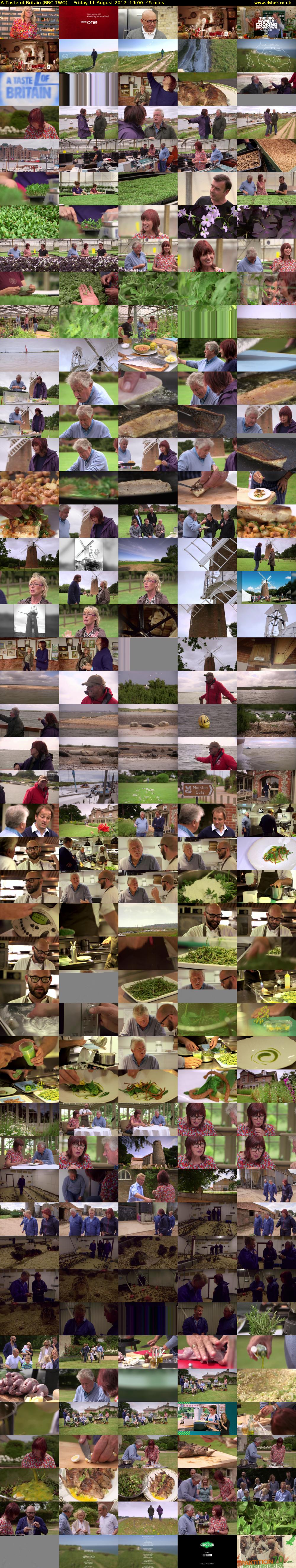 A Taste of Britain (BBC TWO) Friday 11 August 2017 14:00 - 14:45