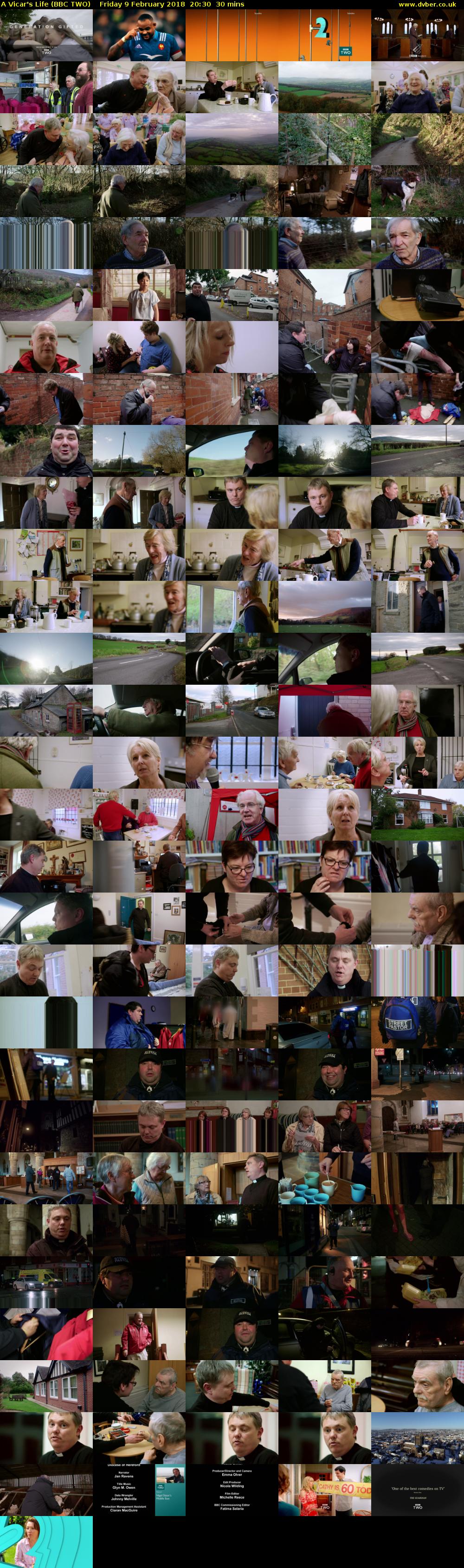 A Vicar's Life (BBC TWO) Friday 9 February 2018 20:30 - 21:00