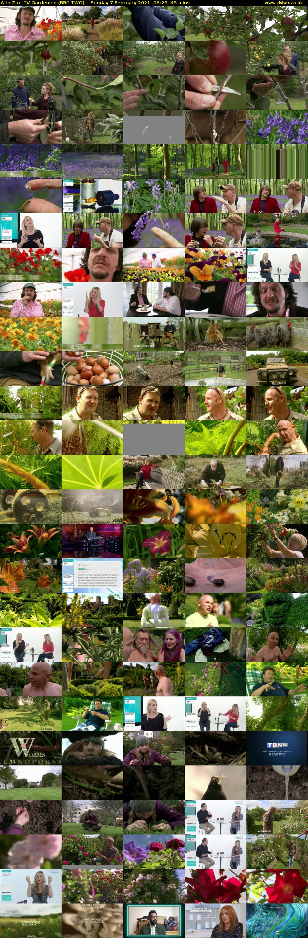 A to Z of TV Gardening (BBC TWO) Sunday 7 February 2021 06:25 - 07:10