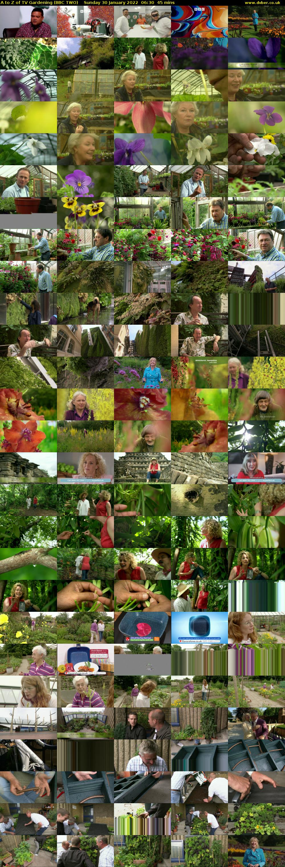 A to Z of TV Gardening (BBC TWO) Sunday 30 January 2022 06:30 - 07:15